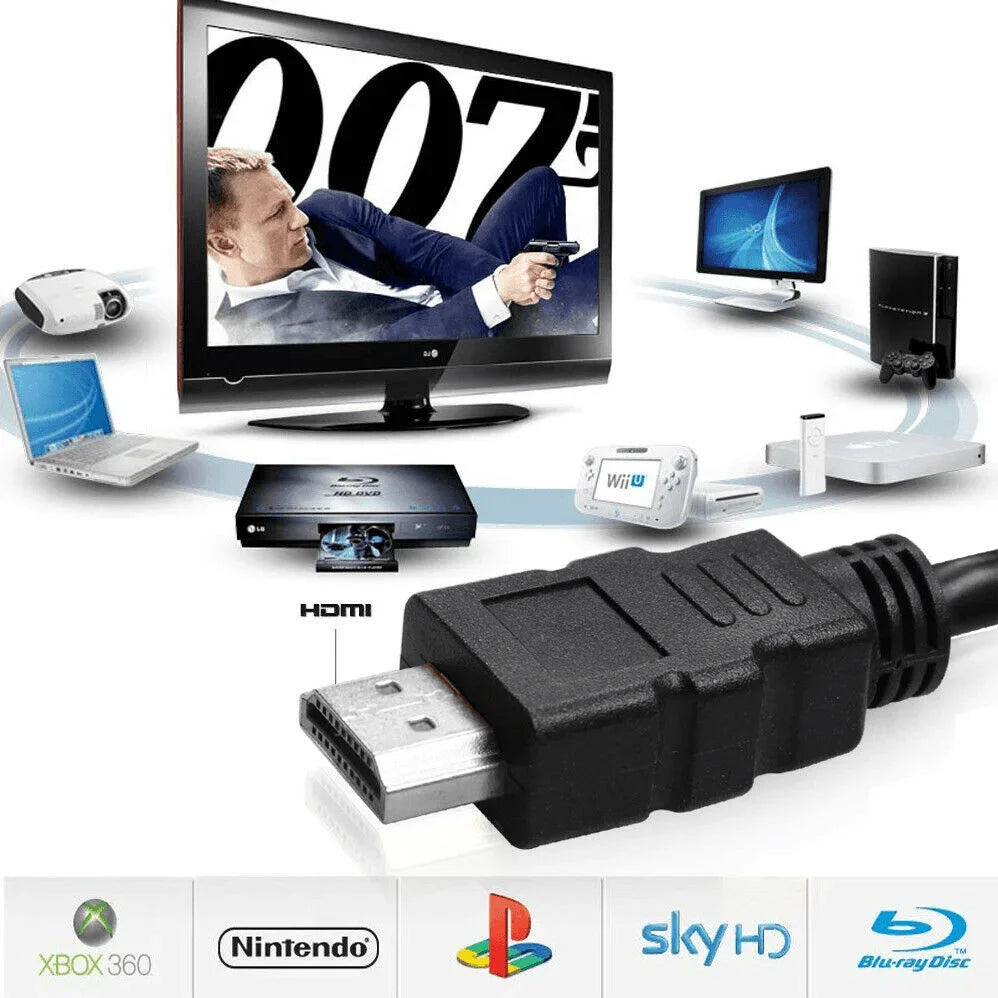 HIGH SPEED HDMI Cable 2.0 2K 4K 3D UHD Ultra HD 2160P HDR 60Hz 18Gbps HDCP HDTV - Jewelry Store by Erik Rayo