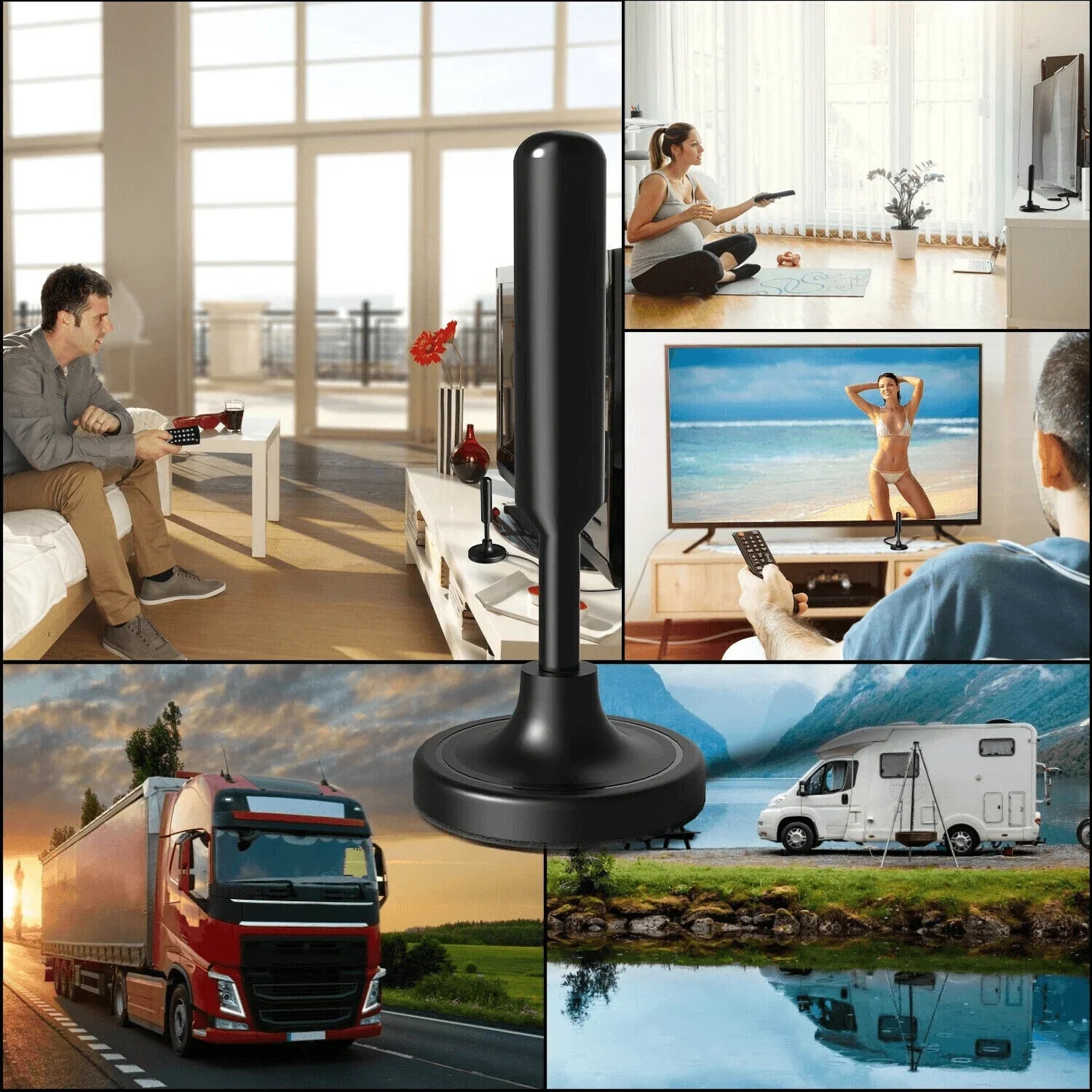 300 Miles TV Antenna 4K Long Range Digital HD Antenna Indoor - Jewelry Store by Erik Rayo