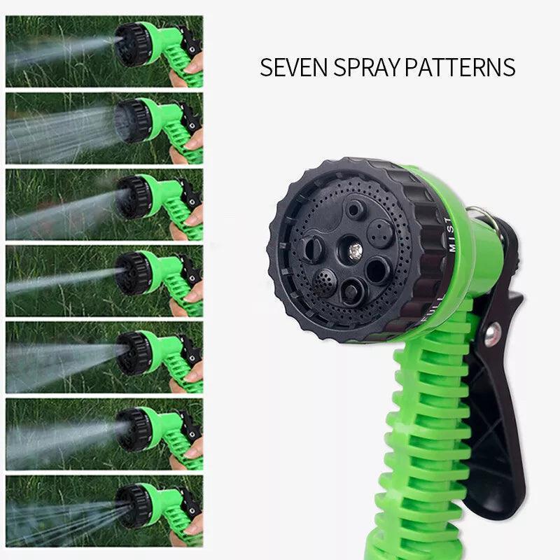 Expanding Expandable Flexible Garden Water Hose w Spray Nozzle 25, 50, 75, 100FT - Jewelry Store by Erik Rayo
