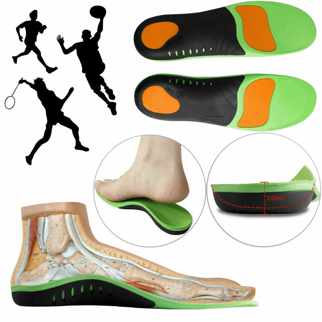 Orthotic Shoe Insoles Inserts Flat Feet High Arch Support For Plantar Fasciitis - Jewelry Store by Erik Rayo