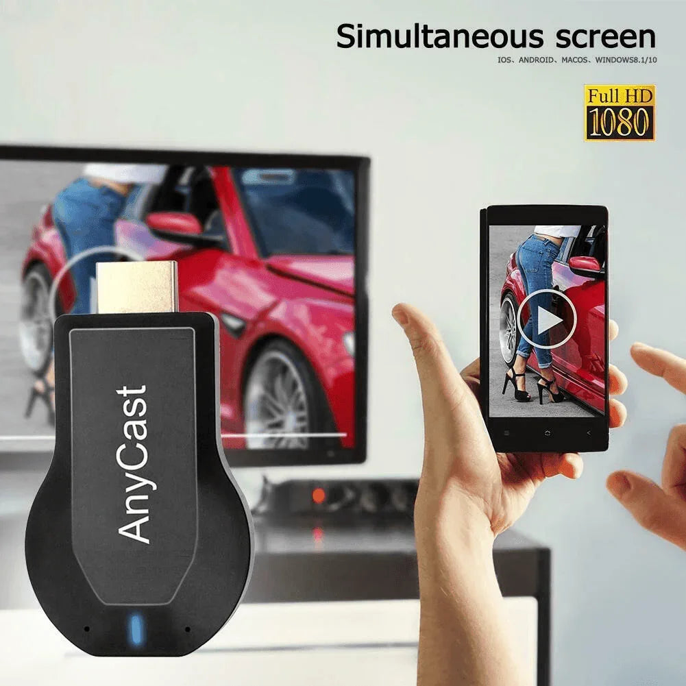 4K WiFi HDMI Anycast Miracast Airplay TV Wireless Display DLNA Dongle Adapter - Jewelry Store by Erik Rayo