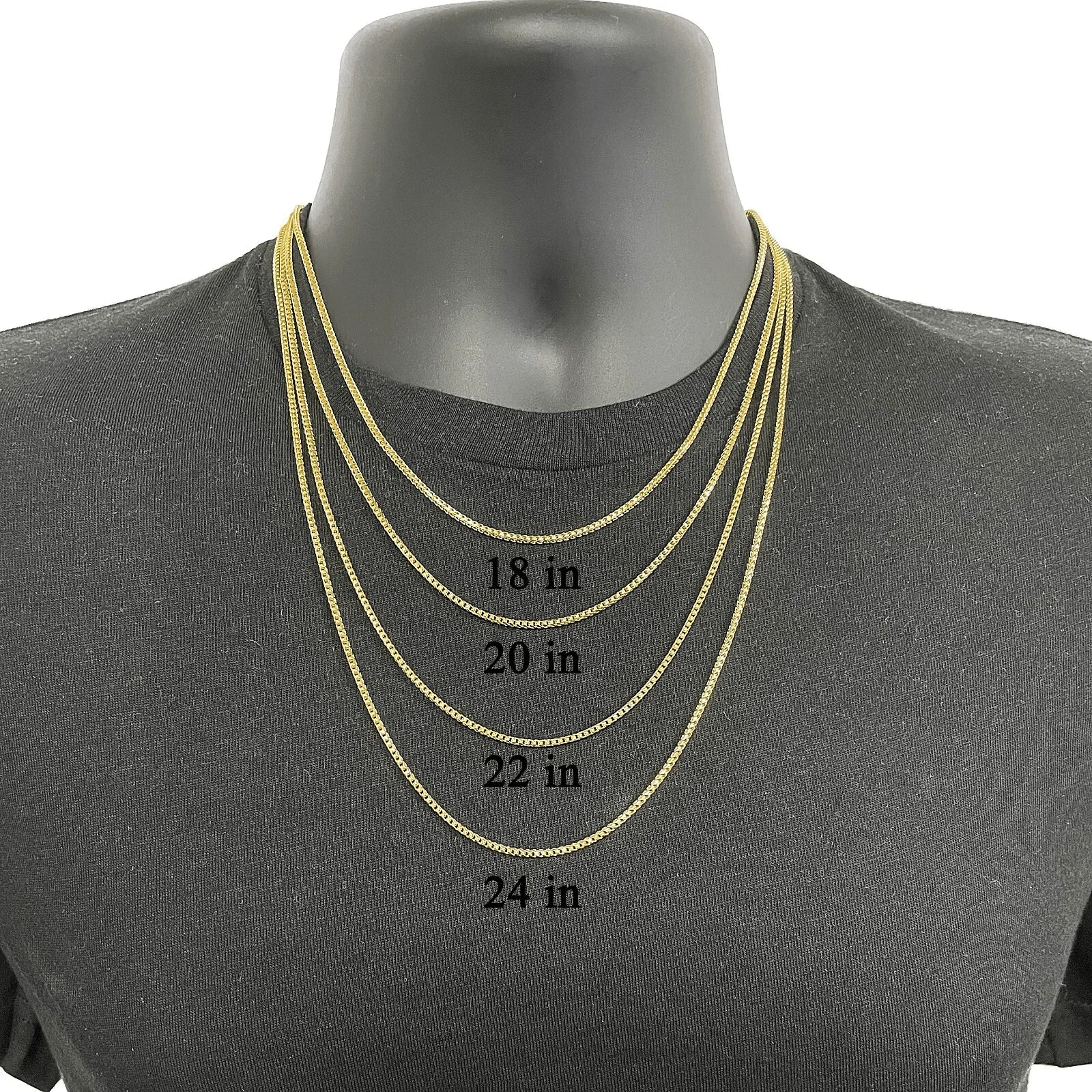 Italian 14k Yellow Gold Solid Diamond Cut Franco Chain Necklace 22" 2mm 12.4gram - Jewelry Store by Erik Rayo