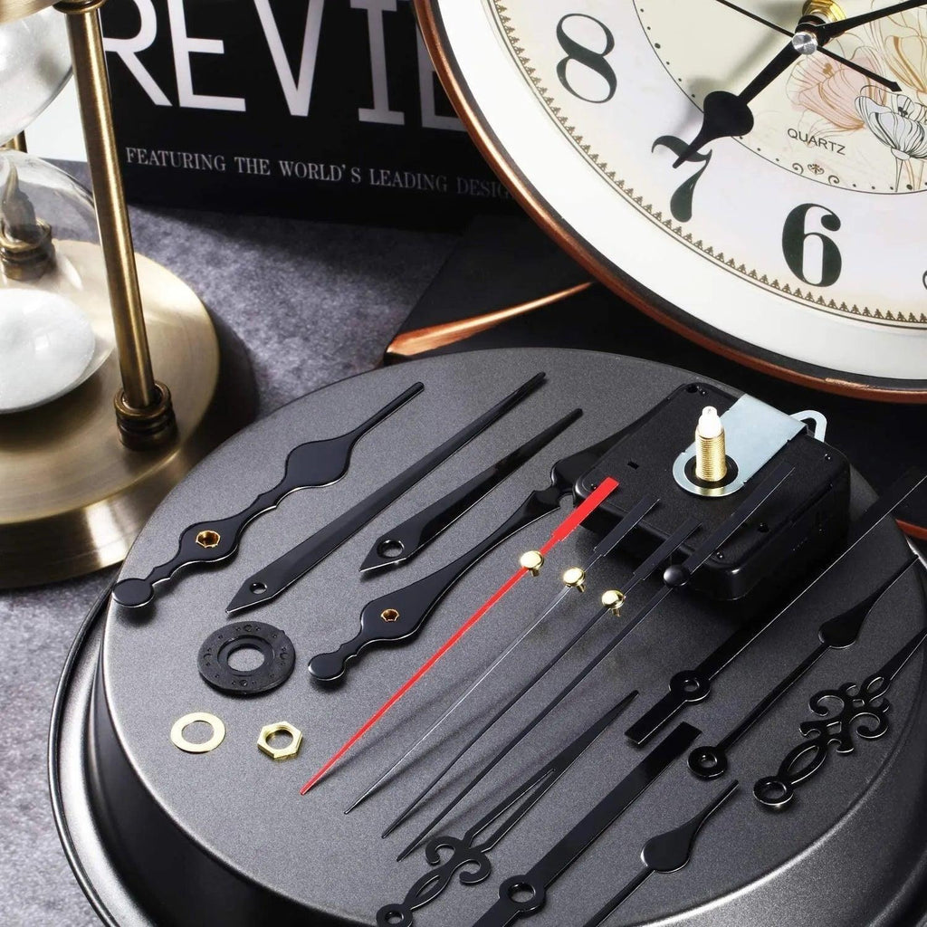 DIY Clock Movement Quartz Mechanism Wall Replacement Repair Tool Parts Hands Kit - Jewelry Store by Erik Rayo
