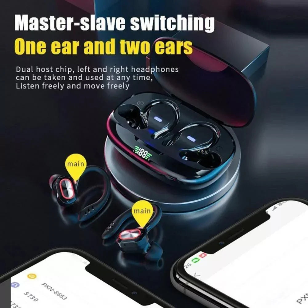 Bluetooth Headset 5.1 True Wireless Earphones Earbuds Headphones HiFi Sport TWS - Jewelry Store by Erik Rayo