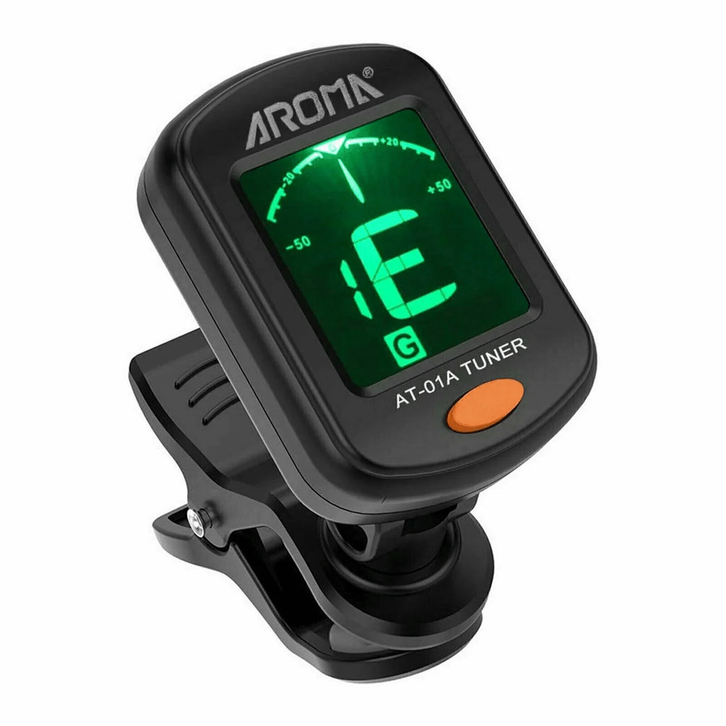 LCD Clip On Chromatic Acoustic Electric Guitar Bass Ukulele Banjo Violin Tuner - Jewelry Store by Erik Rayo
