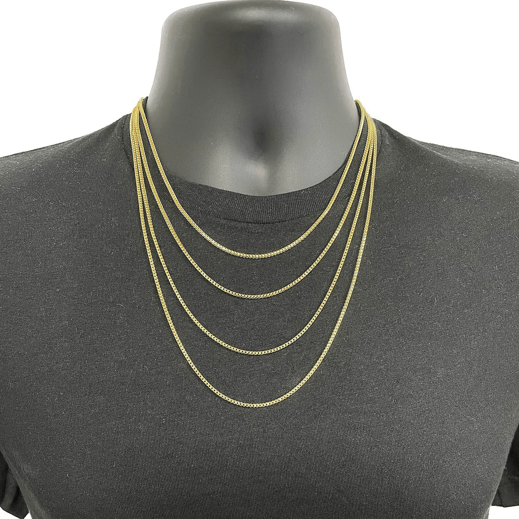 Italian 14k Yellow Gold Solid Diamond Cut Franco Chain Necklace 22" 2mm 12.4gram - Jewelry Store by Erik Rayo
