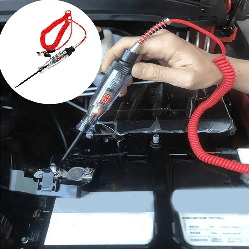 Digital Electric Voltage Circuit Tester Automotive Test Light Car Truck 6-24V US - Jewelry Store by Erik Rayo