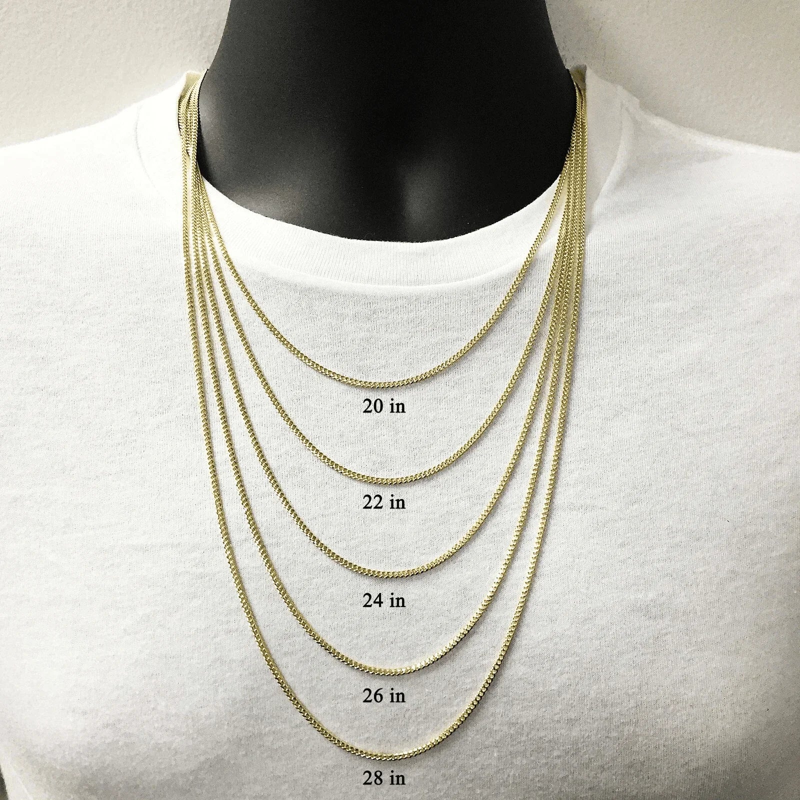 Italian 14k Yellow Gold Miami Cuban Link Chain Necklace 20" 2mm 6.2 grams - Jewelry Store by Erik Rayo