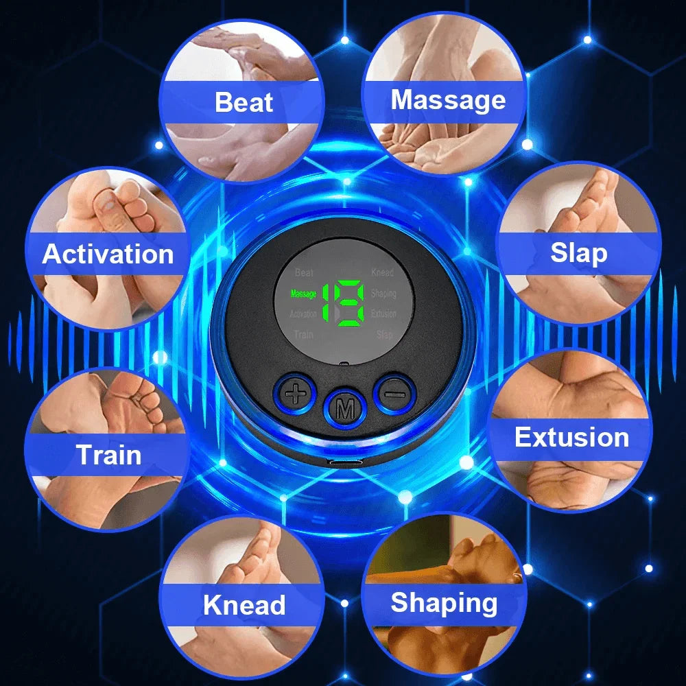 EMS Foot Massager Leg Electric Deep Reshaping Kneading Muscle Pain Relax Machine - Jewelry Store by Erik Rayo
