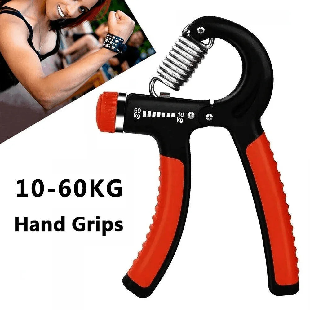 Hand Grip Strength Power Trainer Gripper Strengthener Adjustable Gym Exerciser - Jewelry Store by Erik Rayo