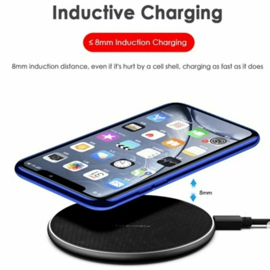 20W Wireless Charger Fast Charge Pad For Samsung iPhone XS Max X XR 12 13 Pro - Jewelry Store by Erik Rayo