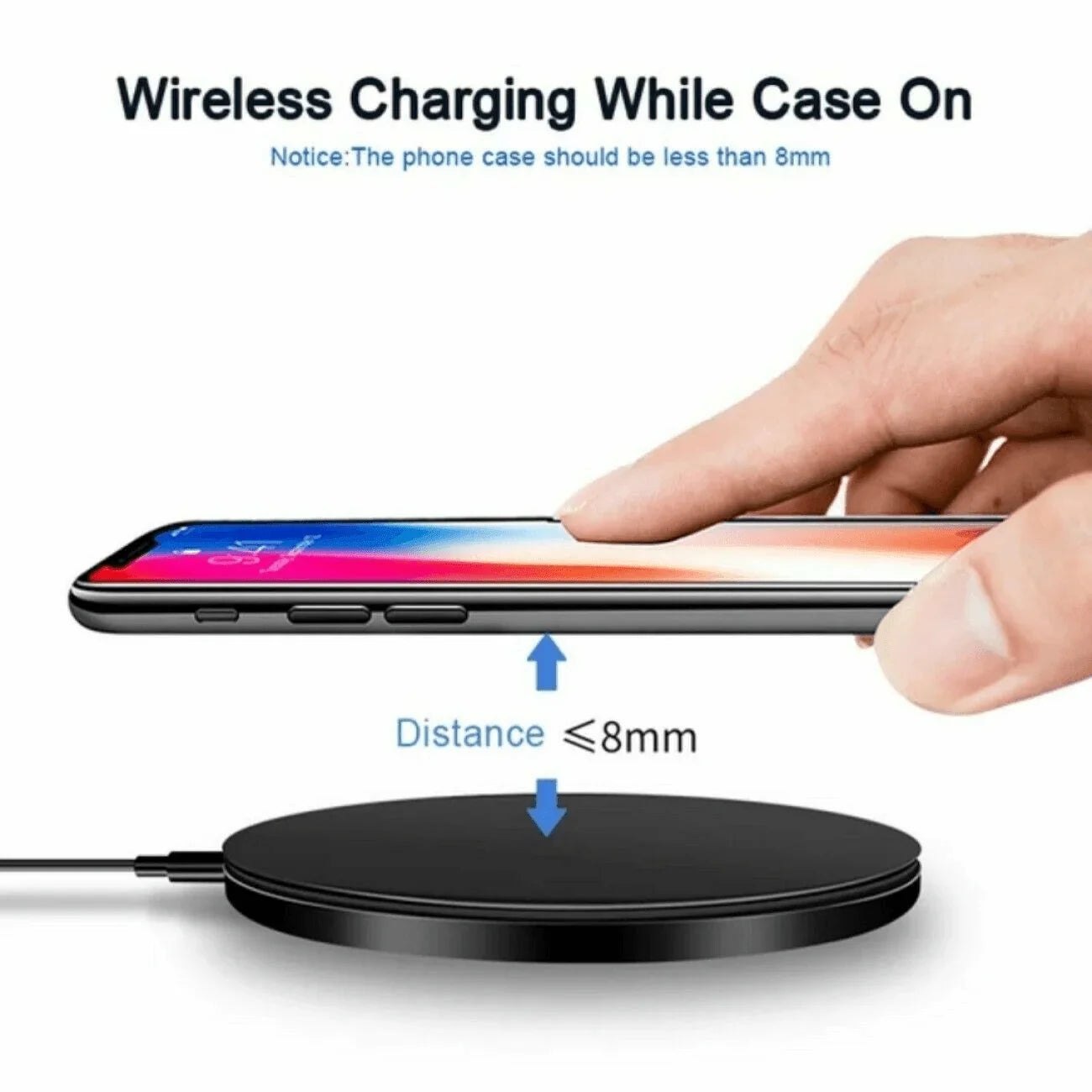 20W Wireless Charger Fast Charge Pad For Samsung iPhone XS Max X XR 12 13 Pro - Jewelry Store by Erik Rayo