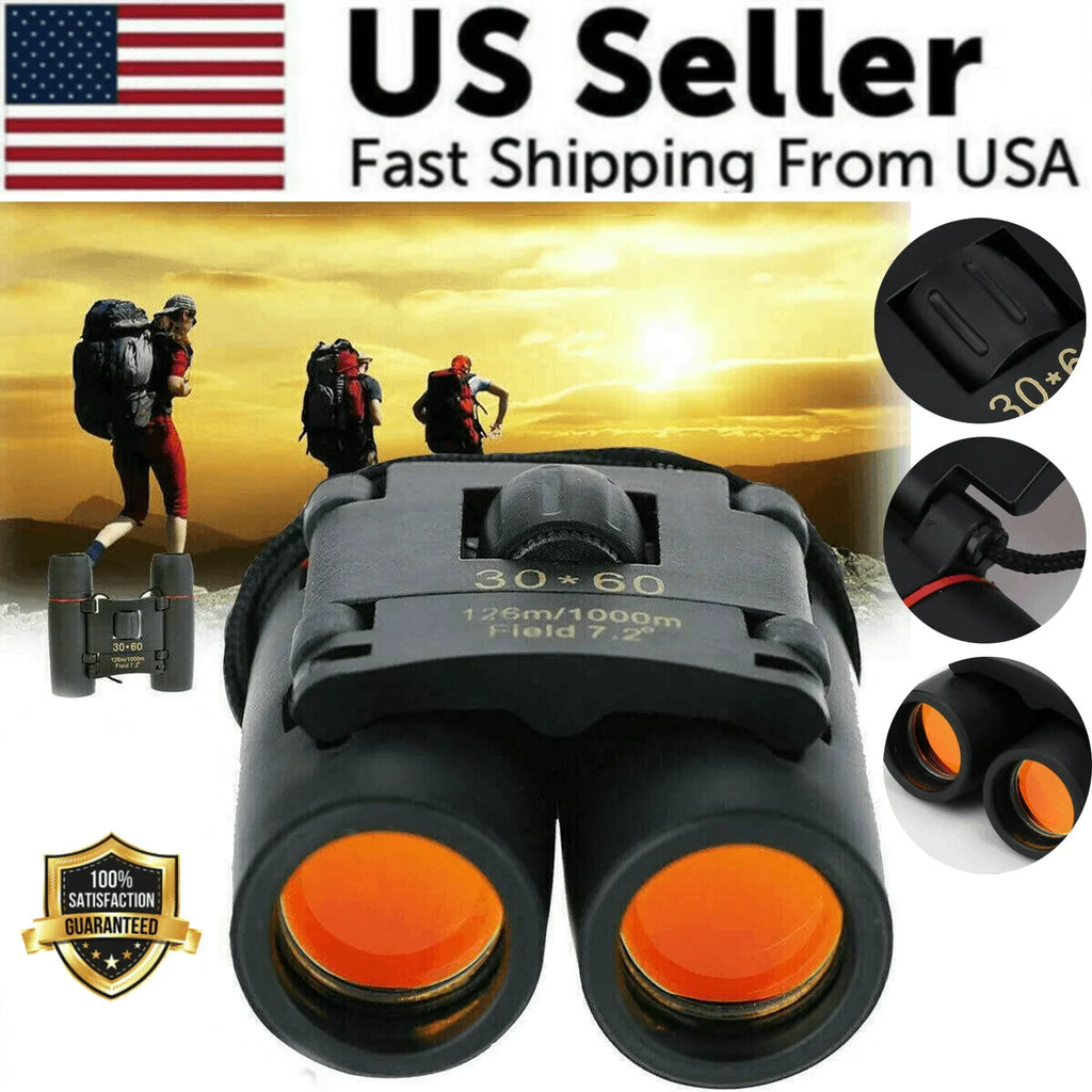 Binoculars 30x60 Zoom Outdoor Travel Compact Folding Telescope Hunting Day/Night - Jewelry Store by Erik Rayo