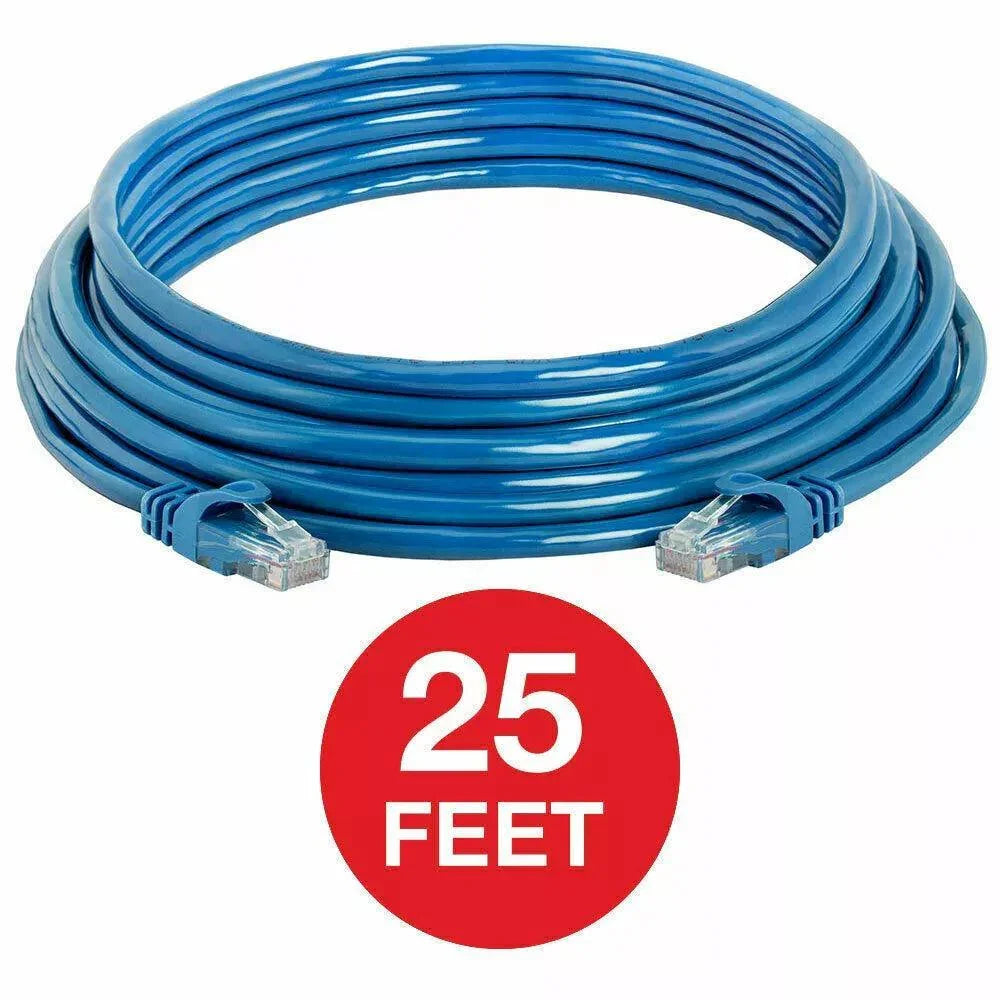 CAT 6 Ethernet Cable Lan Network CAT6 Internet Modem Blue RJ45 Patch Cord LOT - Jewelry Store by Erik Rayo