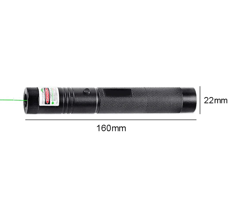 900Miles Rechargeable Lazer Green Laser Pointer Pen Astronomy Visible Beam Light - Jewelry Store by Erik Rayo