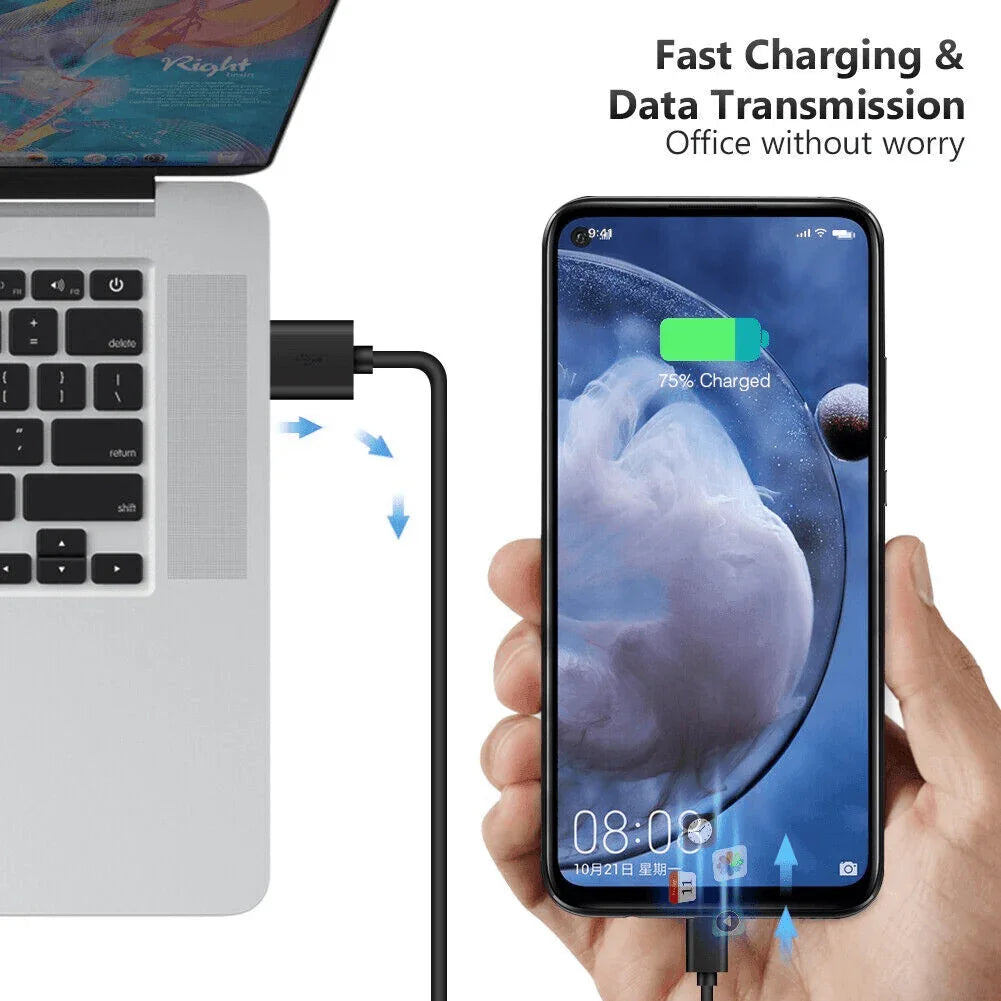 10x Type C to USB-A Fast Charge Cable Cord Charging Quick Charger Bulk Wholesale - Jewelry Store by Erik Rayo