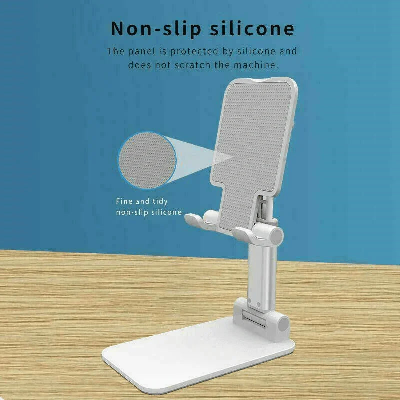 Adjustable Cell Phone Tablet Stand Desktop Holder Mount Mobile Phone iPad iPhone - Jewelry Store by Erik Rayo