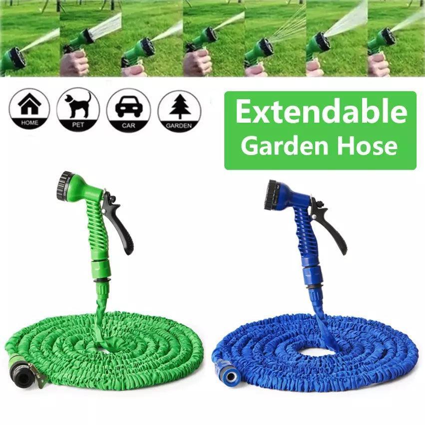 Expanding Expandable Flexible Garden Water Hose w Spray Nozzle 25, 50, 75, 100FT - Jewelry Store by Erik Rayo