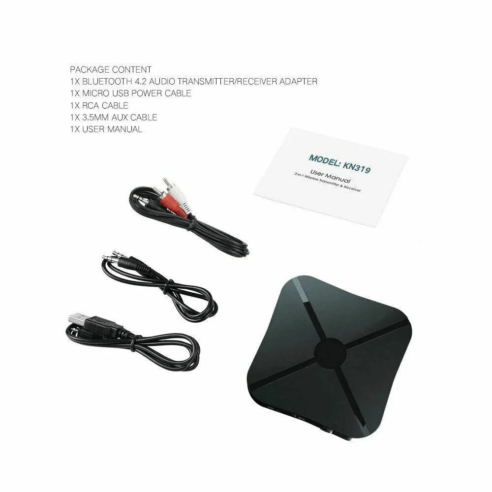 Bluetooth Transmitter Receiver Wireless Adapter 2 in 1 - TV Home Stereo A2DP Audio - Jewelry Store by Erik Rayo