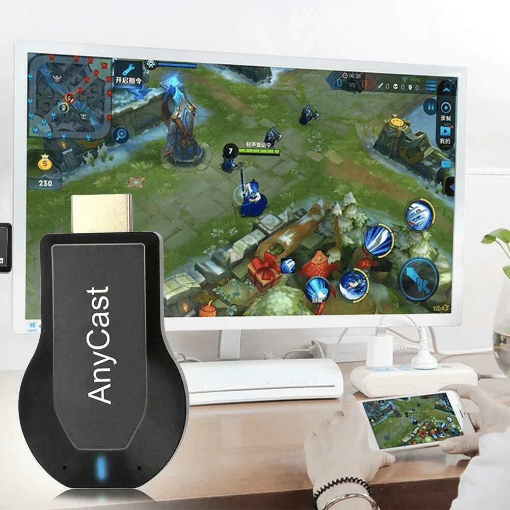4K WiFi HDMI Anycast Miracast Airplay TV Wireless Display DLNA Dongle Adapter - Jewelry Store by Erik Rayo