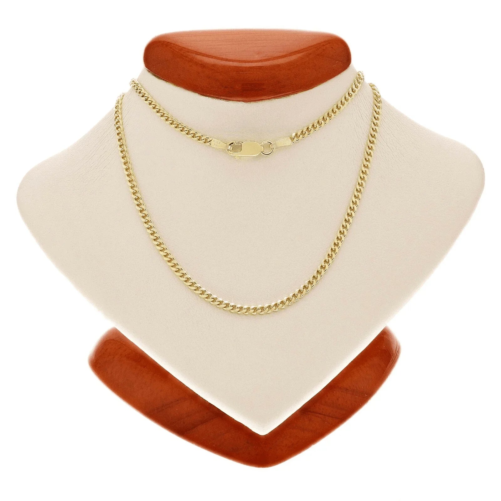 Italian 14k Yellow Gold Miami Cuban Link Chain Necklace 20" 2mm 6.2 grams - Jewelry Store by Erik Rayo