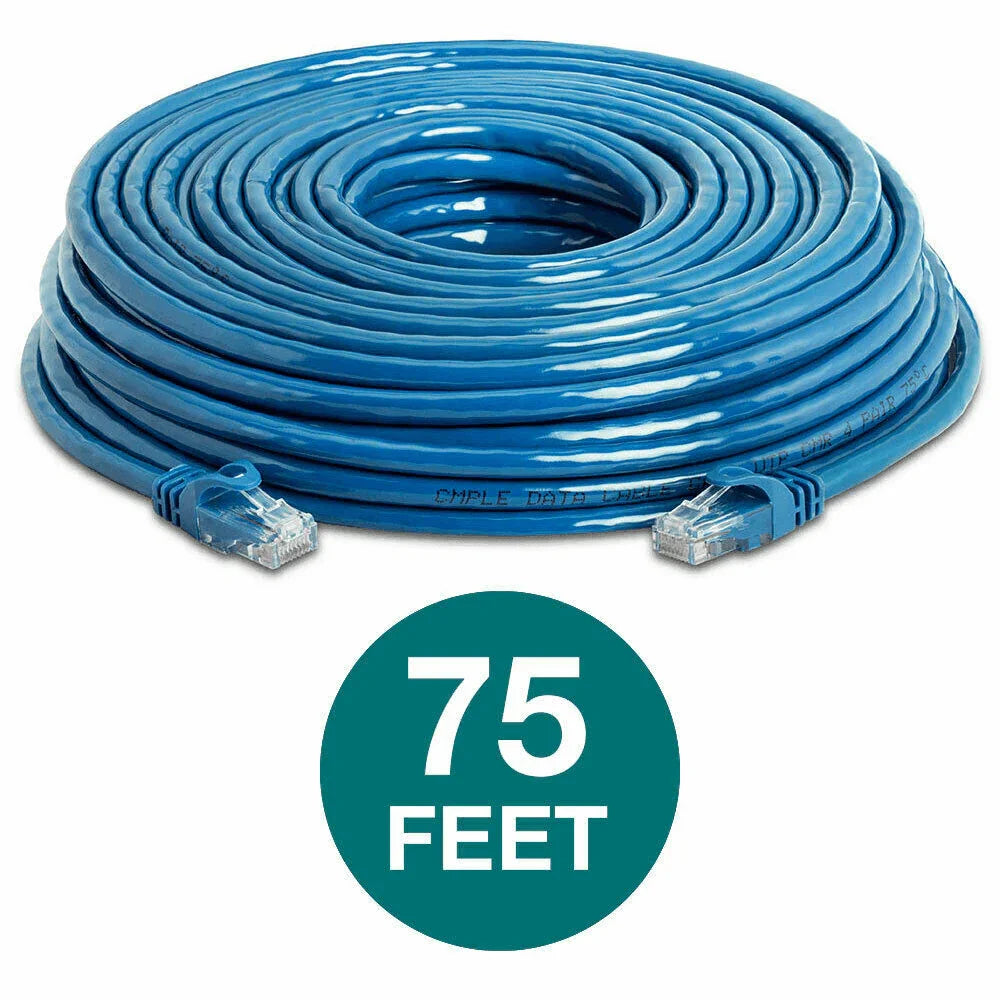 CAT 6 Ethernet Cable Lan Network CAT6 Internet Modem Blue RJ45 Patch Cord LOT - Jewelry Store by Erik Rayo