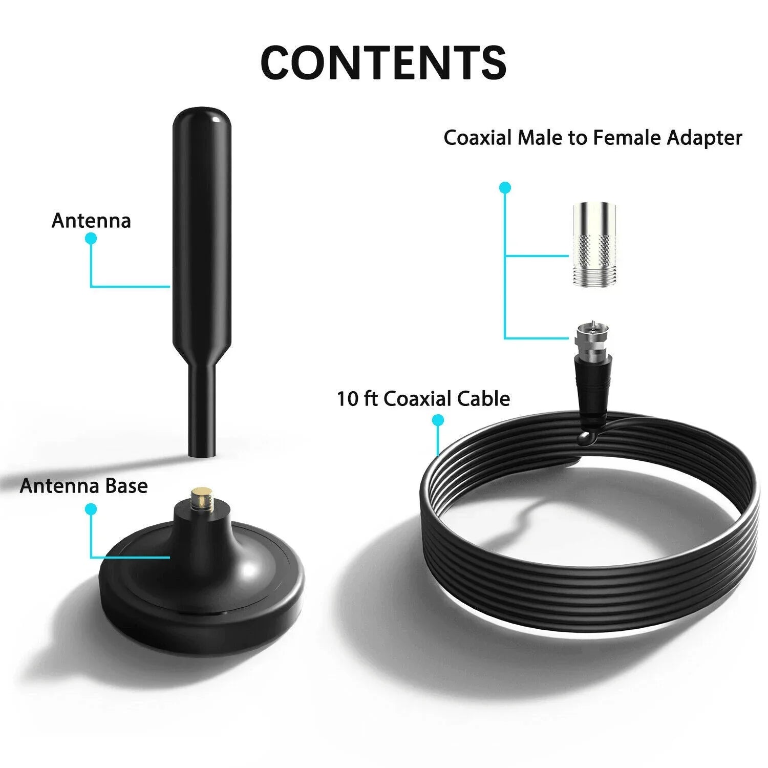 300 Miles TV Antenna 4K Long Range Digital HD Antenna Indoor - Jewelry Store by Erik Rayo