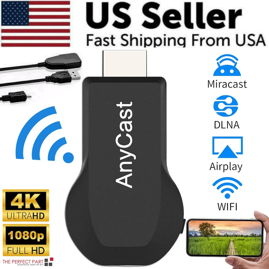 4K WiFi HDMI Anycast Miracast Airplay TV Wireless Display DLNA Dongle Adapter - Jewelry Store by Erik Rayo