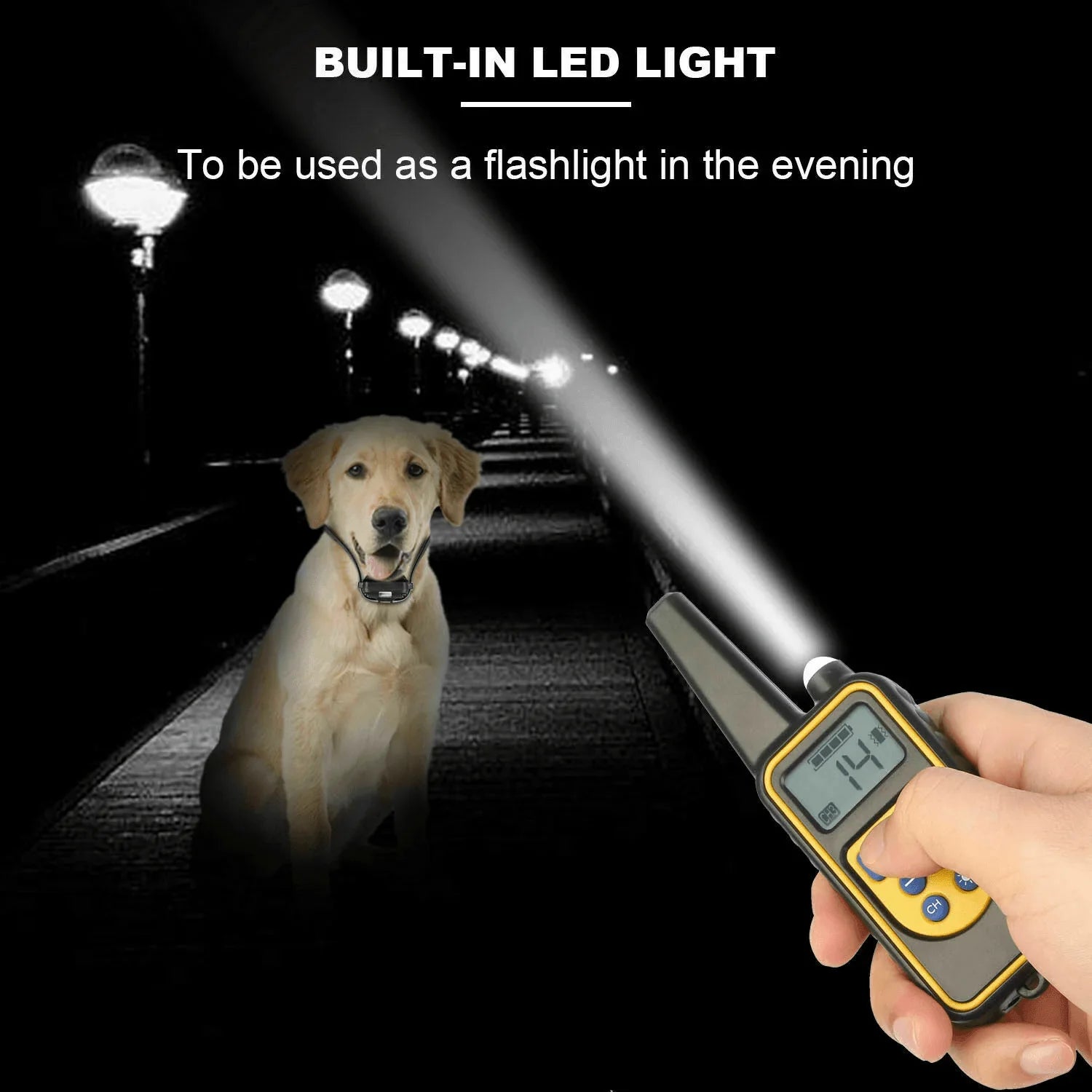 2700 FT Remote Dog Shock Training Collar Rechargeable Waterproof LCD Pet Trainer - Jewelry Store by Erik Rayo