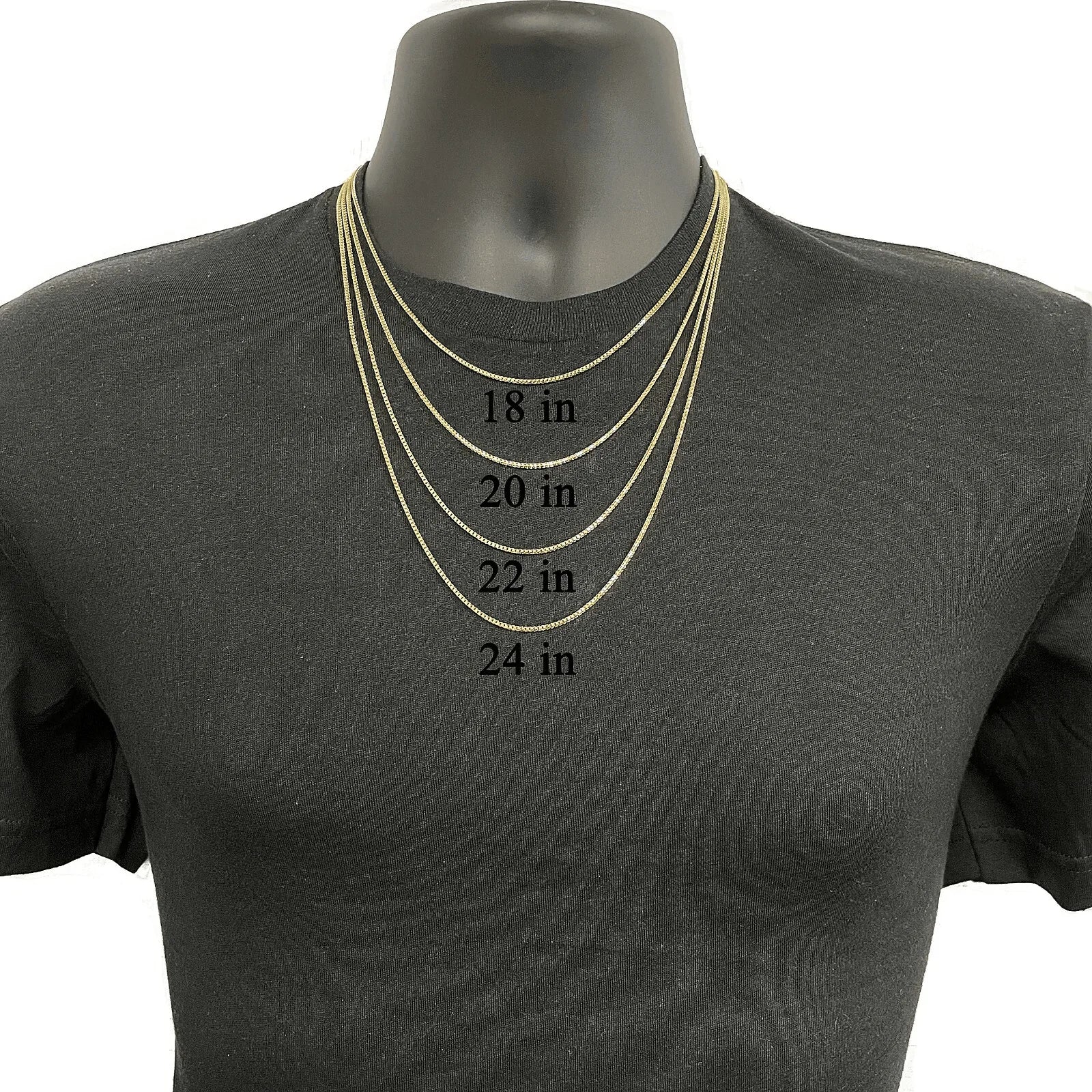 14k Yellow Gold Solid Diamond Cut Franco Chain Necklace 22" 1.5mm 7.8 grams - Jewelry Store by Erik Rayo