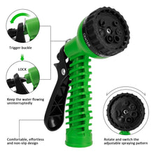 Load image into Gallery viewer, Expanding Expandable Flexible Garden Water Hose w Spray Nozzle 25, 50, 75, 100FT

