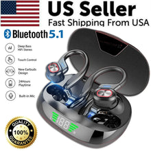 Load image into Gallery viewer, Bluetooth Headset 5.1 True Wireless Earphones Earbuds Headphones HiFi Sport TWS
