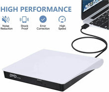Load image into Gallery viewer, Slim External CD DVD Drive USB 3.0 Disc Player Burner Writer For Laptop PC Mac
