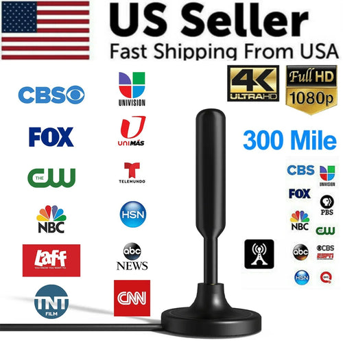 300 Miles TV Antenna 4K Long Range Digital HD Antenna Indoor - Jewelry Store by Erik Rayo