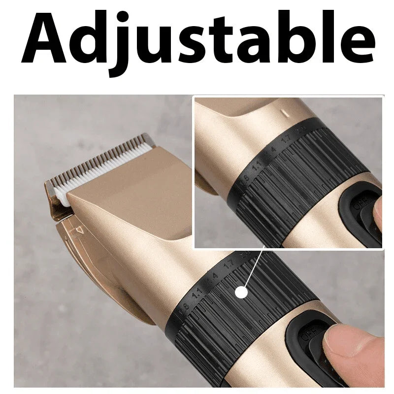 Professional Hair Clippers Trimmer Mens Barber Hair Cutting Kit Machine Cordless - Jewelry Store by Erik Rayo