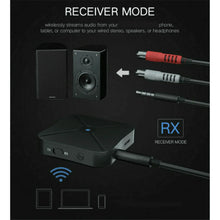 Load image into Gallery viewer, Bluetooth Transmitter Receiver Wireless Adapter 2 in 1 - TV Home Stereo A2DP Audio
