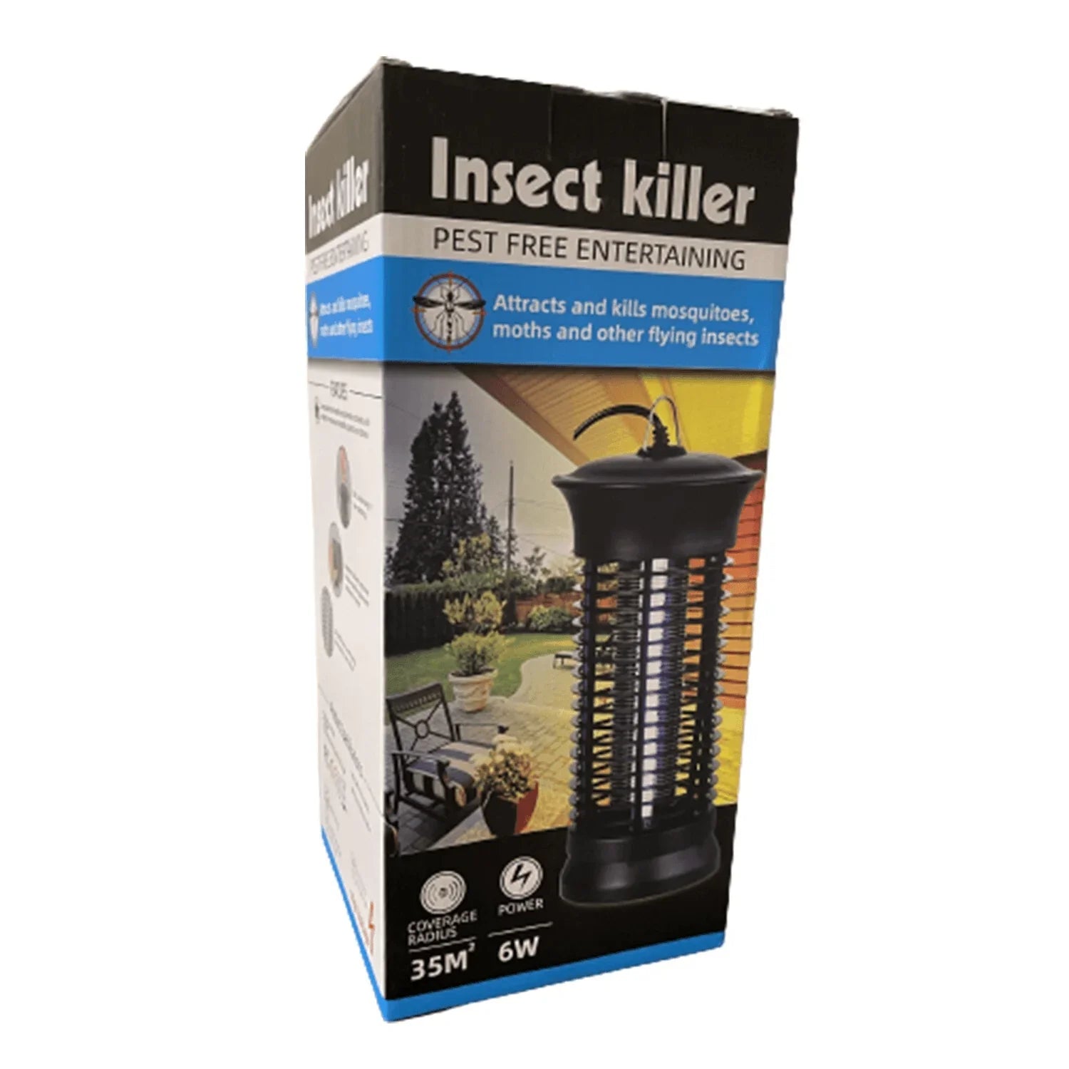 Electric Fly Gnat Killer Lamp Pests Fly Insect Trap Mosquito Bug Zapper 4,000V - Jewelry Store by Erik Rayo