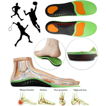 Load image into Gallery viewer, Orthotic Shoe Insoles Inserts Flat Feet High Arch Support For Plantar Fasciitis
