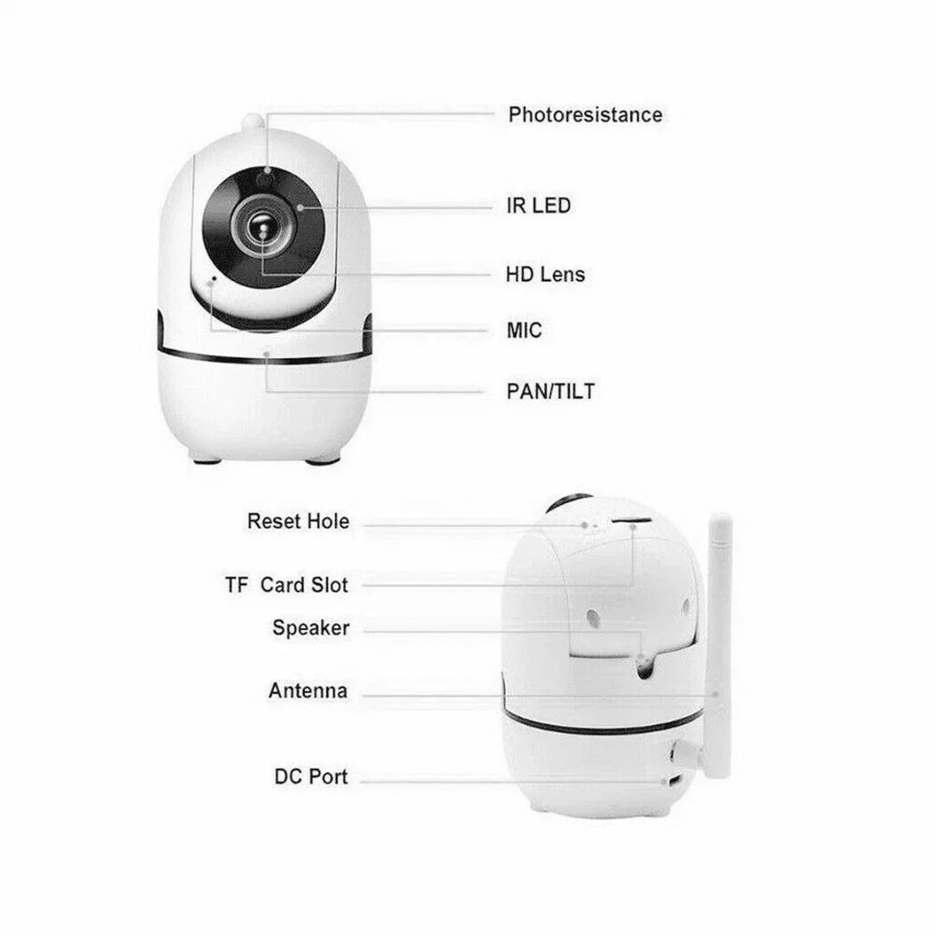 1080P WiFi Wireless Indoor Home Security Camera Night Vision Baby Pet Monitor - Jewelry Store by Erik Rayo