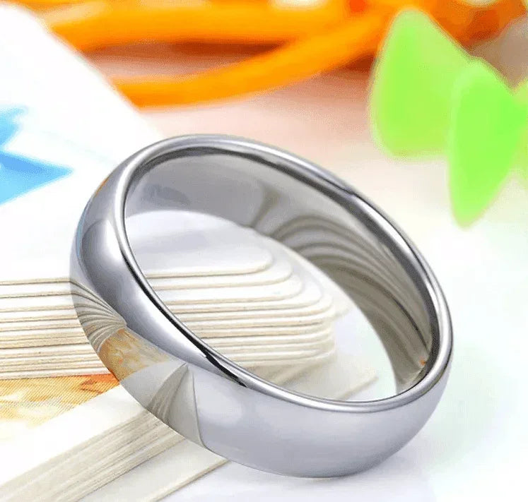 Wedding Band 925 Italian Sterling Silver Polished 4mm Classic Ring for Men and Women - Jewelry Store by Erik Rayo