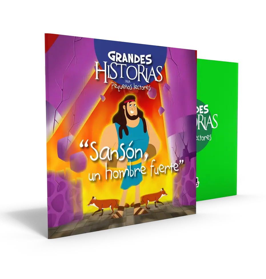 Sansón Un Hombre Fuerte – Grandes Historias Para Pequeños Lectores
