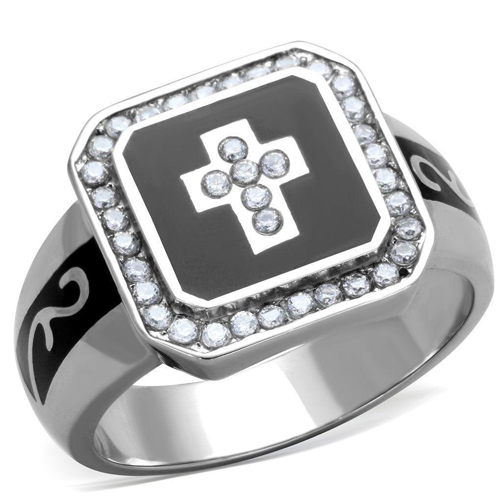 Silver Mens Ring Anillo Para Hombrey Unisex 316L Stainless Steel Ring Jilin - Jewelry Store by Erik Rayo