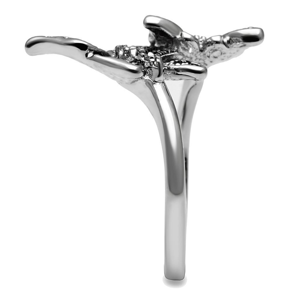 Silver Womens Butterflies Ring Anillo Para Mujer 316L Stainless Steel Ring Sofia - Jewelry Store by Erik Rayo