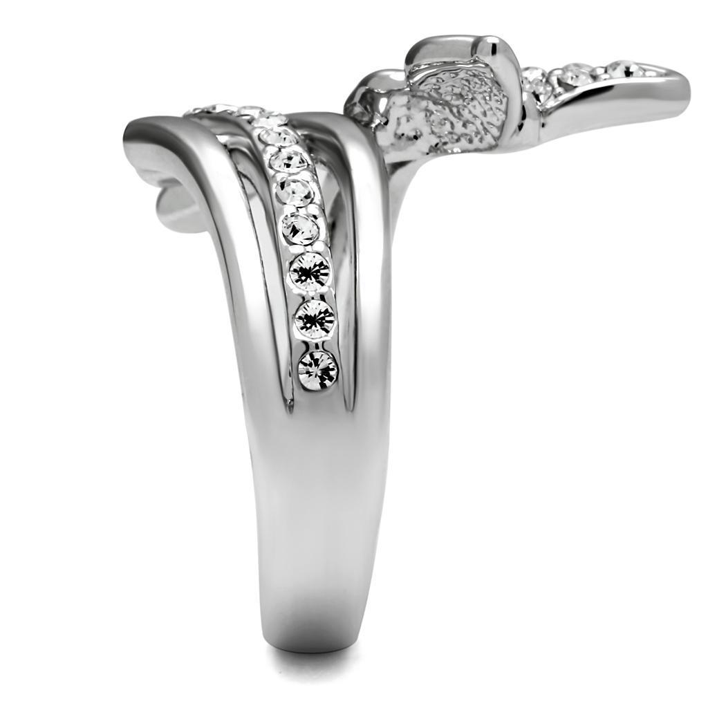 Silver Womens Butterfly Ring Anillo Para Mujer Stainless Steel Ring Soweto - Jewelry Store by Erik Rayo