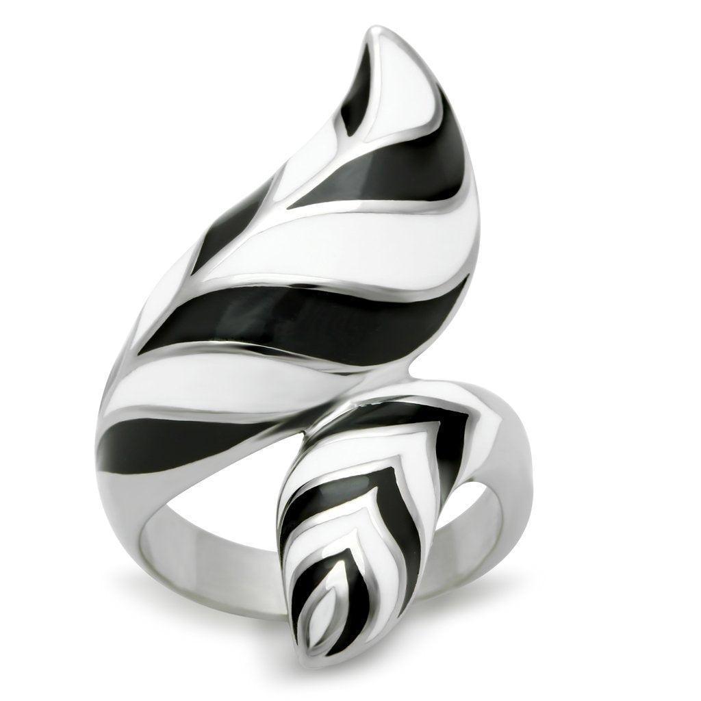 Silver Womens Ring Anillo Para Mujer 316L Stainless Steel Ring Arezzo - Jewelry Store by Erik Rayo