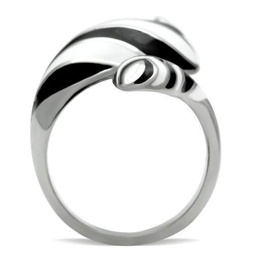 Silver Womens Ring Anillo Para Mujer 316L Stainless Steel Ring Arezzo - Jewelry Store by Erik Rayo