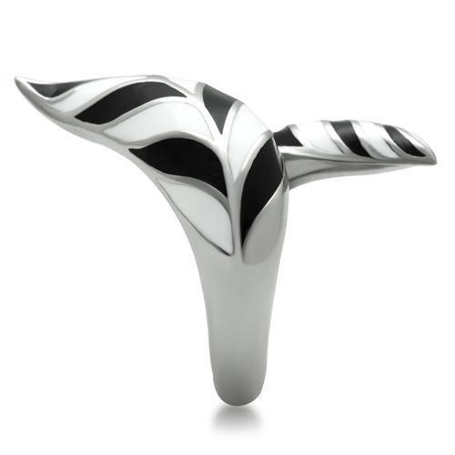 Silver Womens Ring Anillo Para Mujer 316L Stainless Steel Ring Arezzo - Jewelry Store by Erik Rayo