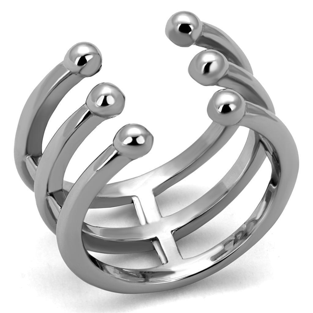 Silver Womens Ring Anillo Para Mujer 316L Stainless Steel Ring Cascina - Jewelry Store by Erik Rayo