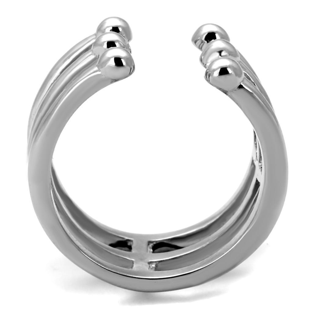 Silver Womens Ring Anillo Para Mujer 316L Stainless Steel Ring Cascina - Jewelry Store by Erik Rayo
