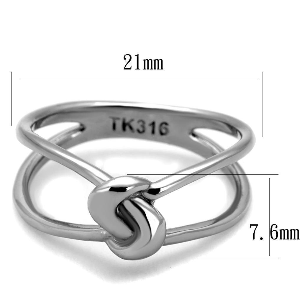 Silver Womens Ring Anillo Para Mujer 316L Stainless Steel Ring Cortona - Jewelry Store by Erik Rayo